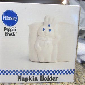 Vintage, 1988 Pillsbury Doughboy Napkin Holder